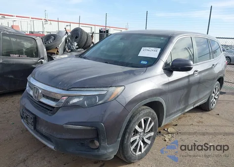 2022 Honda Pilot 2Wd Ex-L из США, поврежденный, VIN 5FNYF5H51NB010690